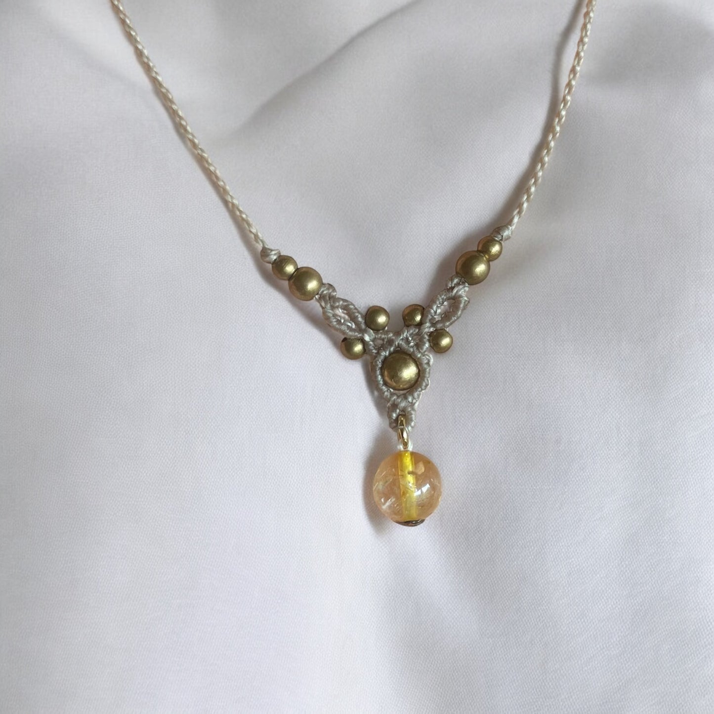 Collier Cassiopée perle