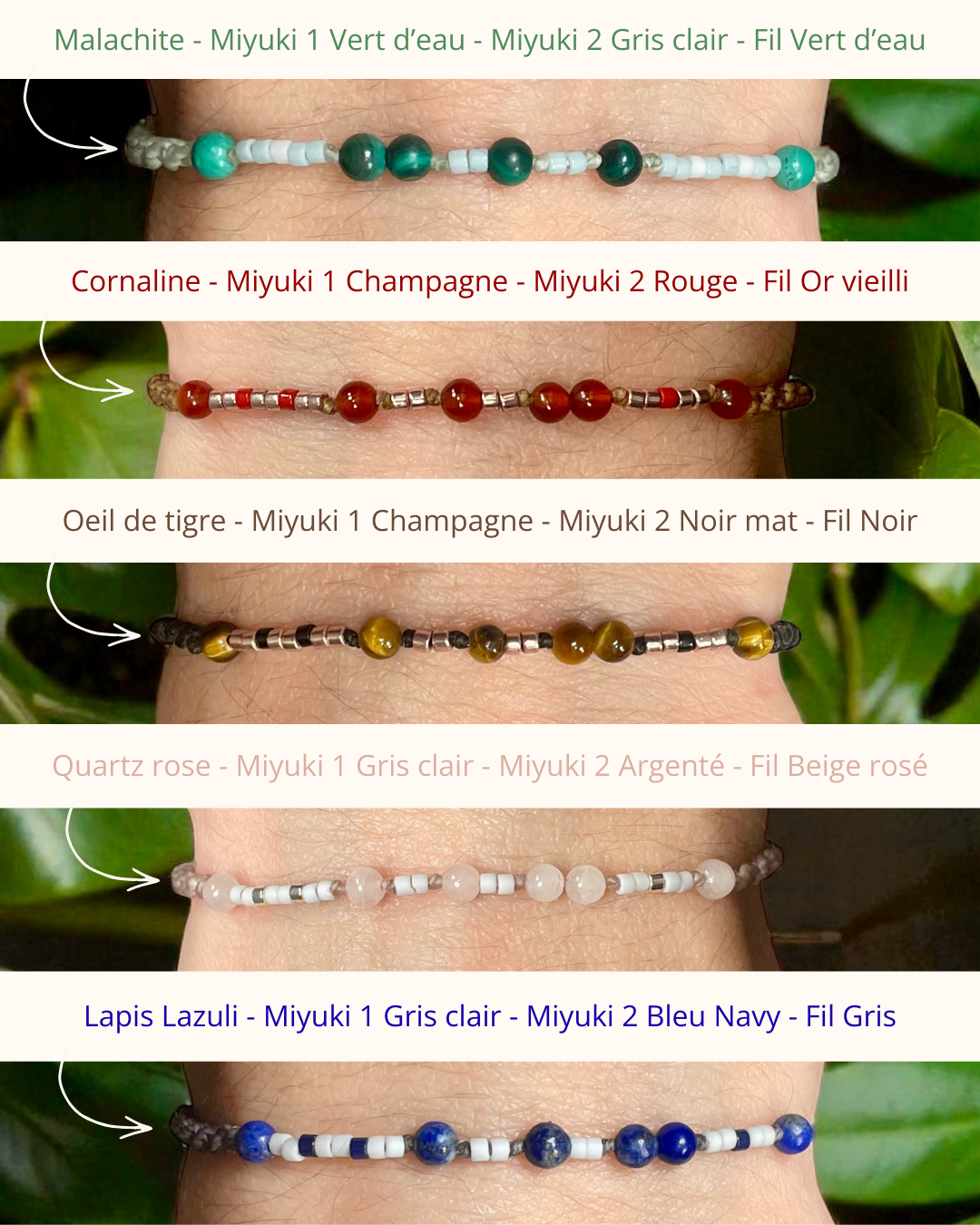 Bracelet « Bonheur » - Message codé en morse 💌