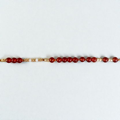 Bracelet « Bonheur » - Message codé en morse 💌
