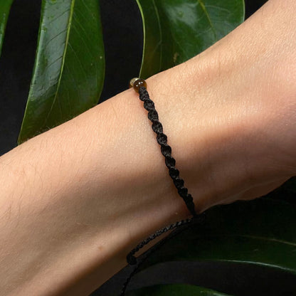 Bracelet « Chance 🍀 » - Message codé en morse 💌