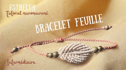 Kit matériel - Bracelet feuille 🍃