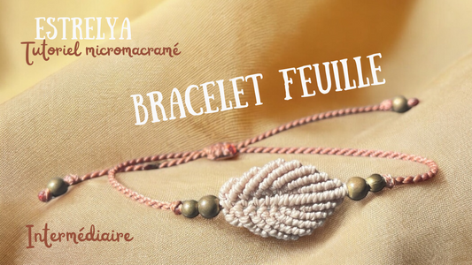 Kit matériel - Bracelet feuille 🍃