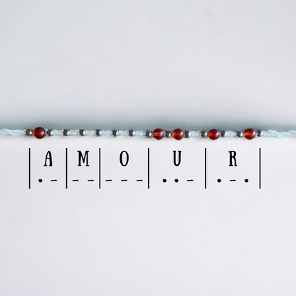 Bracelet à message « Amour »