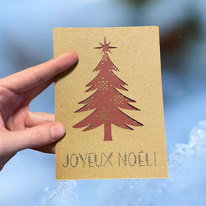 Carte de Noël - Sapin 🎄