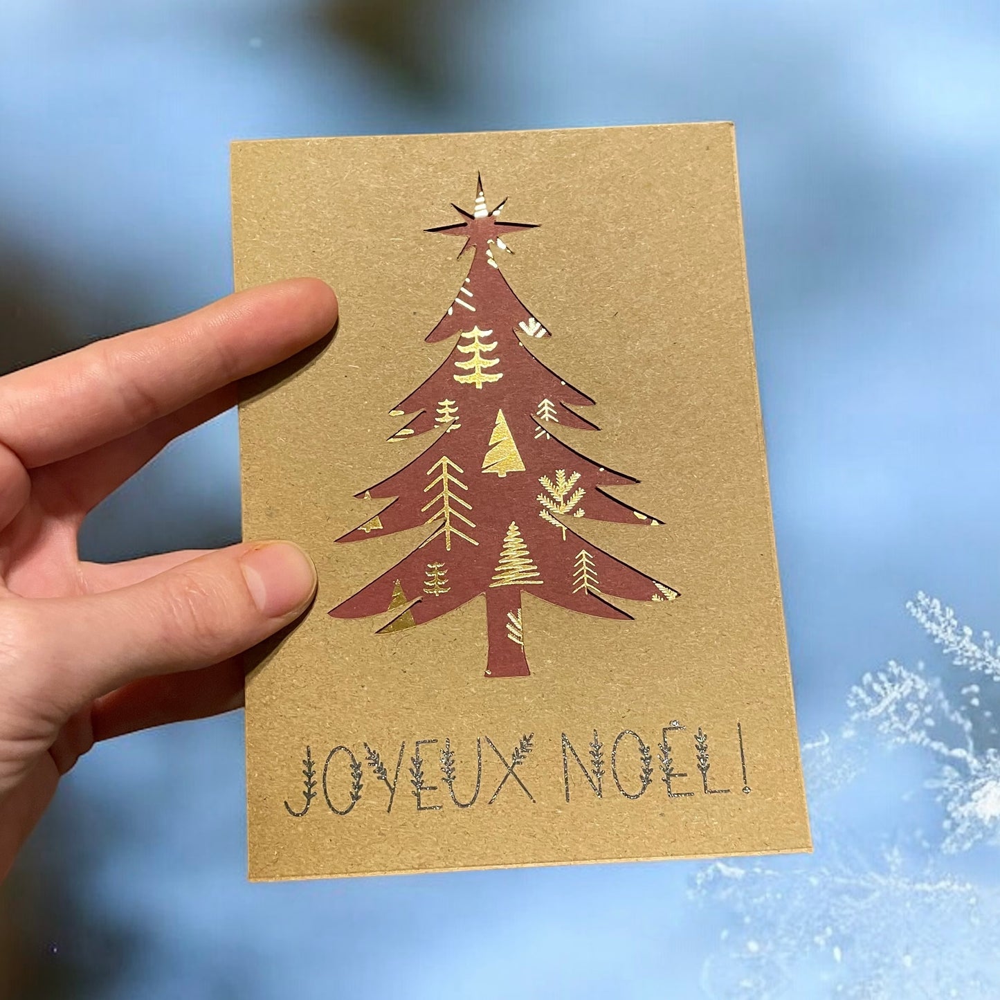 Carte de Noël - Sapin 🎄