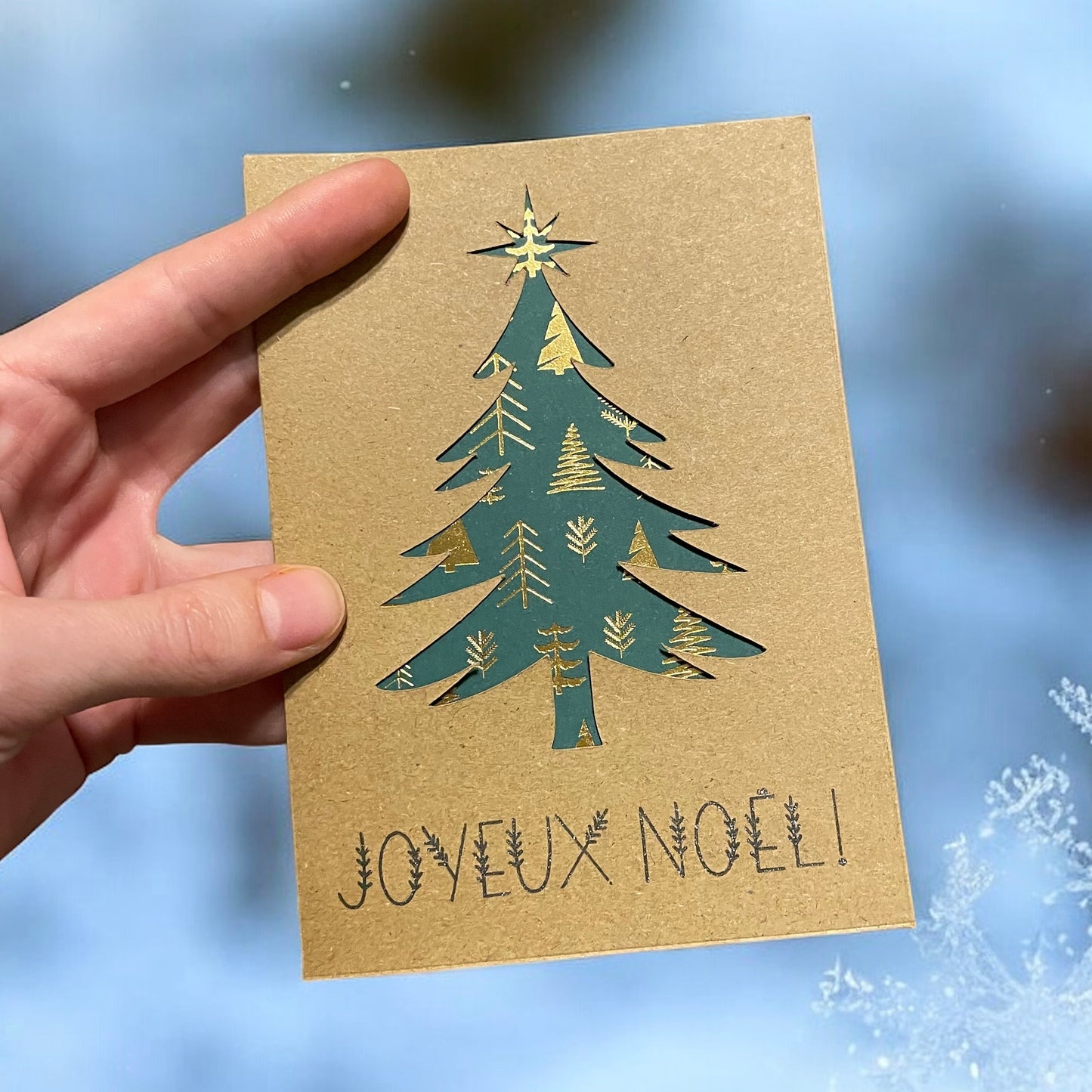 Carte de Noël - Sapin 🎄