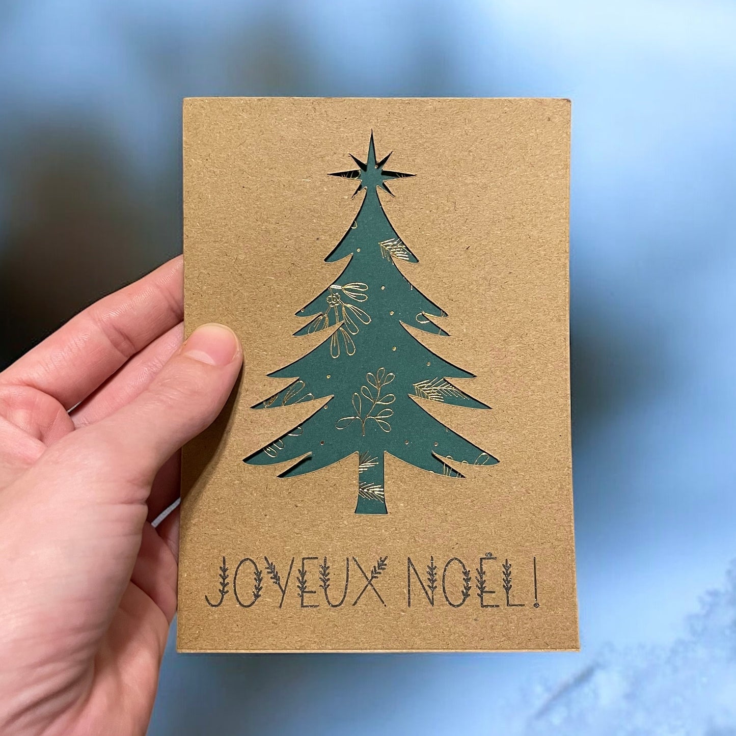 Carte de Noël - Sapin 🎄