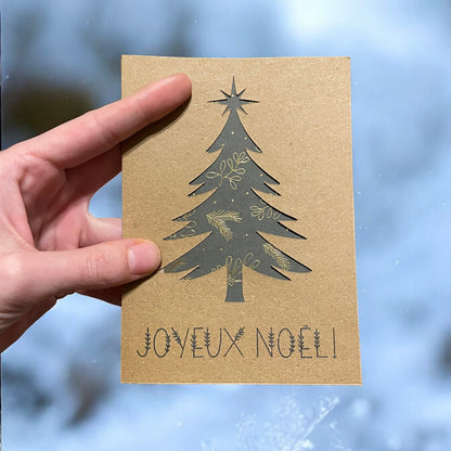 Carte de Noël - Sapin 🎄