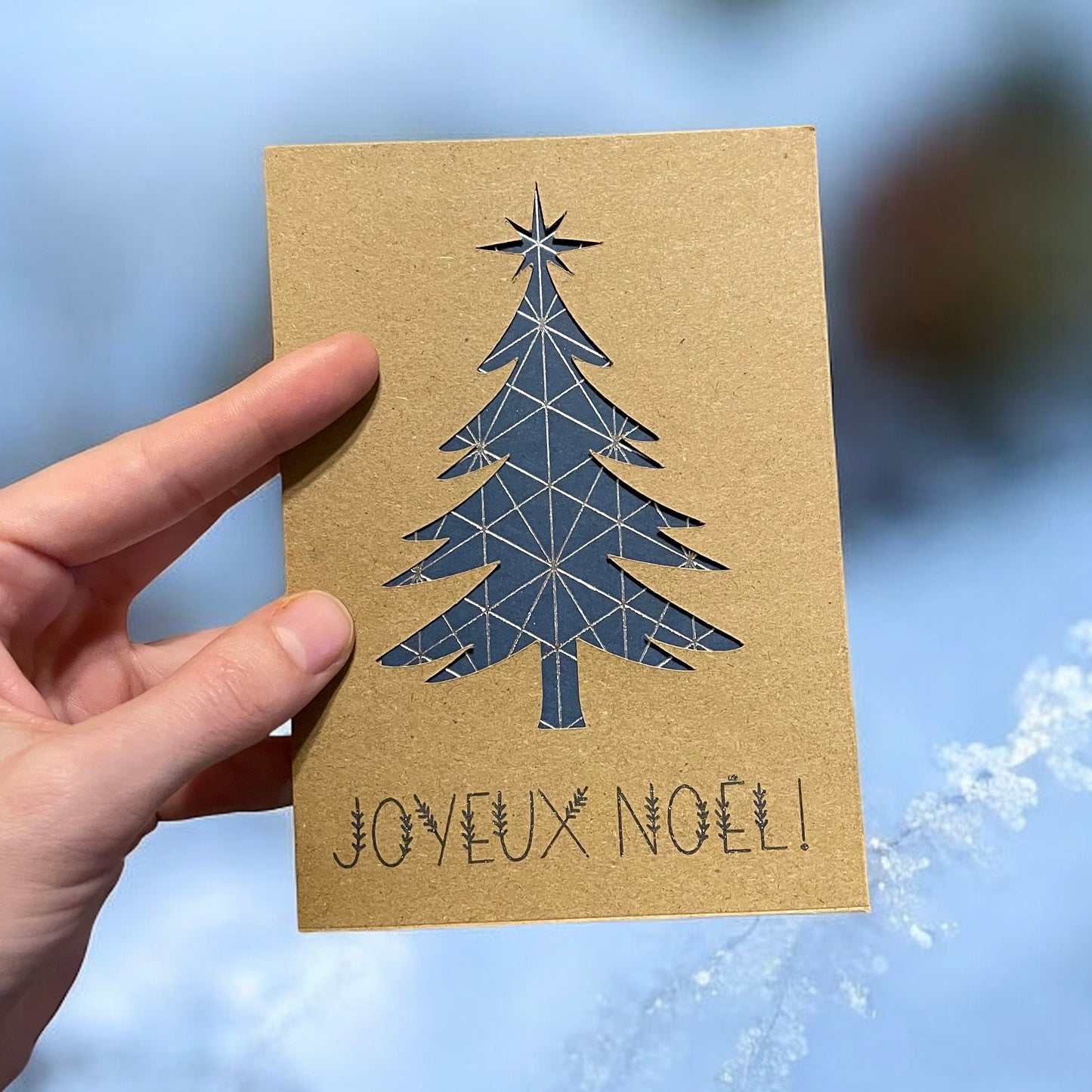 Carte de Noël - Sapin 🎄