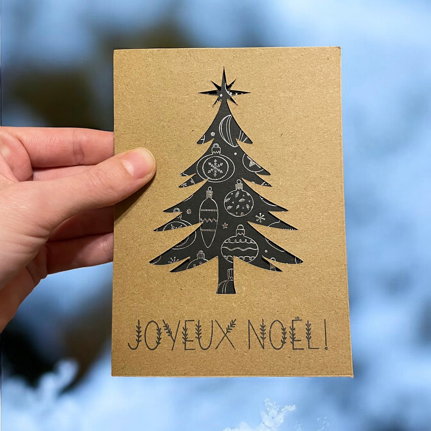 Carte de Noël - Sapin 🎄