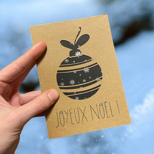 Carte de Noël - Boule de Noël 🎊