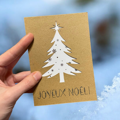 Carte de Noël - Sapin 🎄