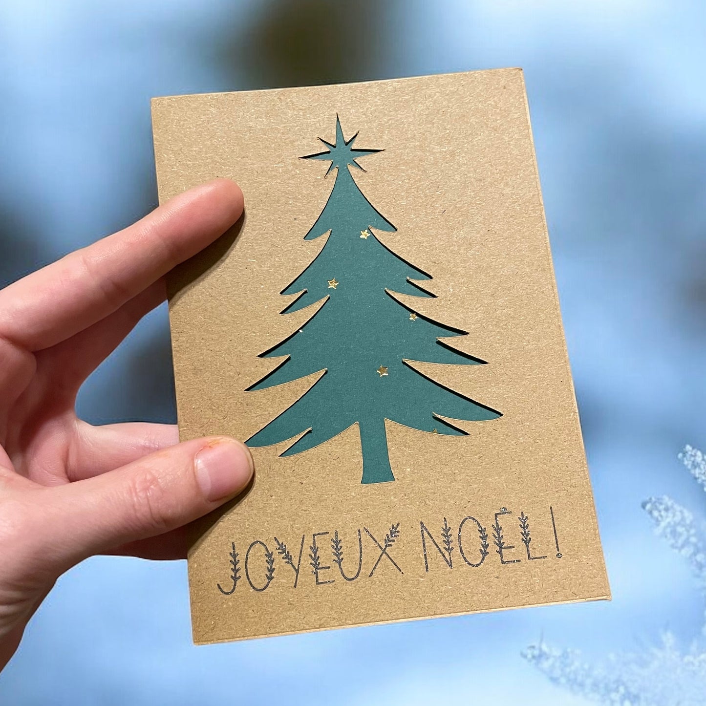 Carte de Noël - Sapin 🎄