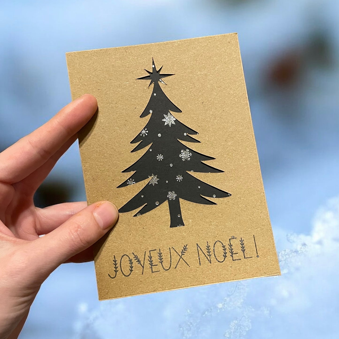 Carte de Noël - Sapin 🎄