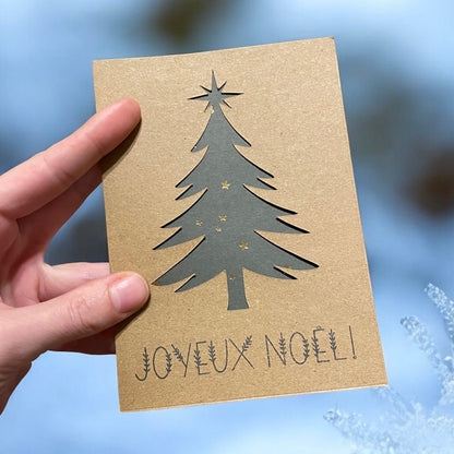 Carte de Noël - Sapin 🎄