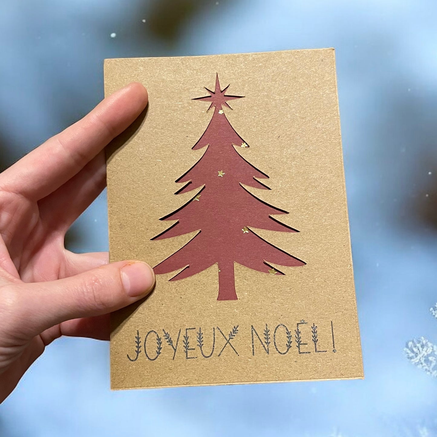 Carte de Noël - Sapin 🎄