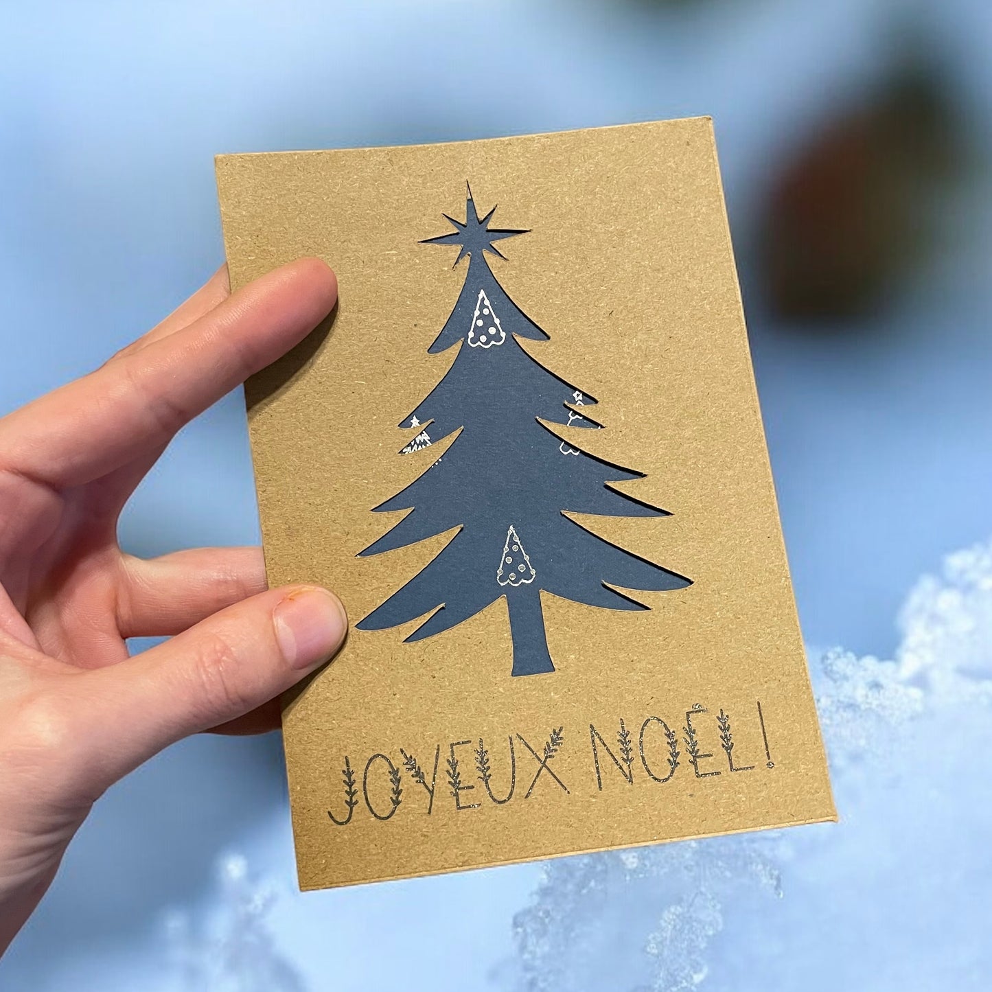 Carte de Noël - Sapin 🎄