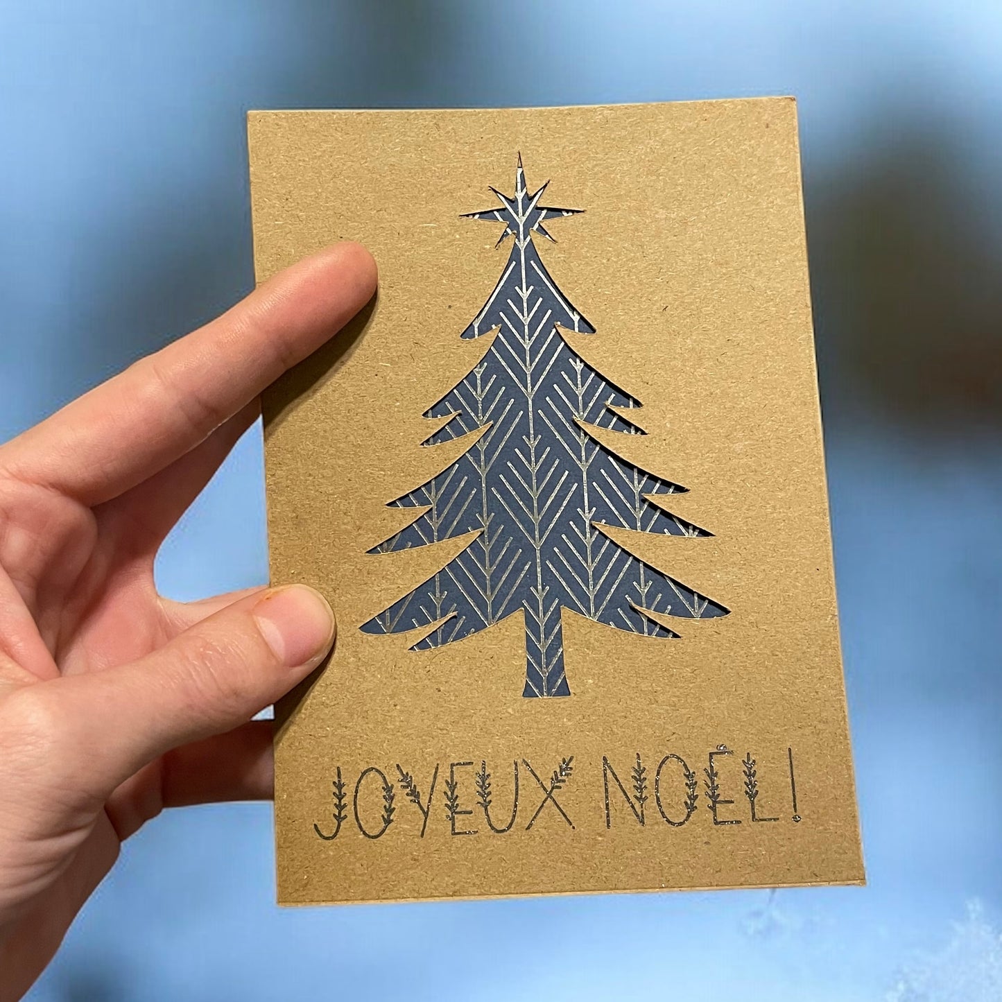 Carte de Noël - Sapin 🎄