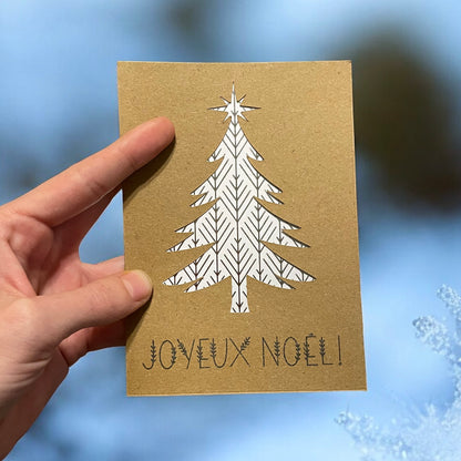 Carte de Noël - Sapin 🎄