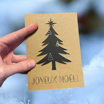 Carte de Noël - Sapin 🎄