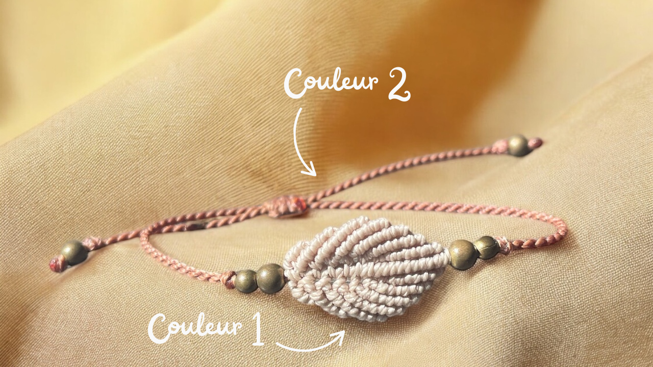 Kit matériel - Bracelet feuille 🍃